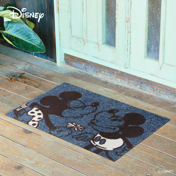 Disney Mat Collection マット Mickey/ミッキー＆ミニー 50cm×75cm（ディズニーのマット）