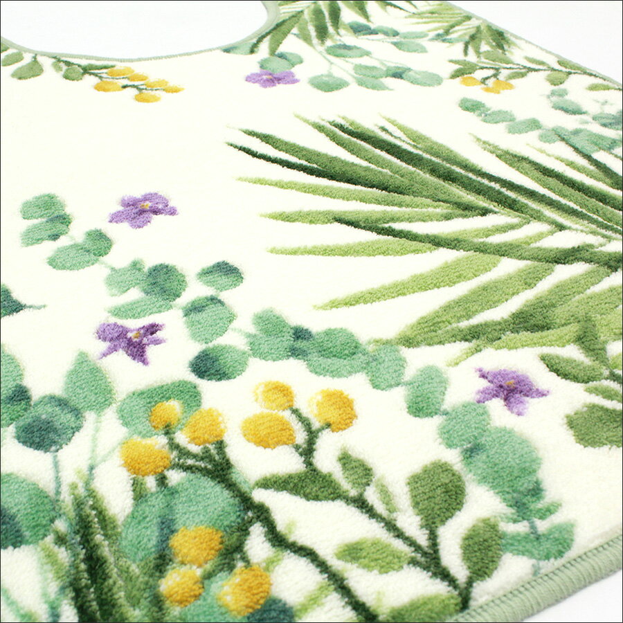 センコー 魔女の宅急便 花さんぽ トイレマット 約80×60cm ピンク キャラクター ジジ 猫 ジブリ 12766 抗菌 足元マット トイレグッズ マシュマロポップ プレゼント キャラクターグッズ シネマコレクション トイレ 滑りにくい 高品質