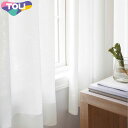 東リ オーダーカーテン フフル TKF20777 ミラーレース カーテン ソフトプリーツ加工(SL) 2倍ヒダ 幅51〜100cm×丈201〜220cm