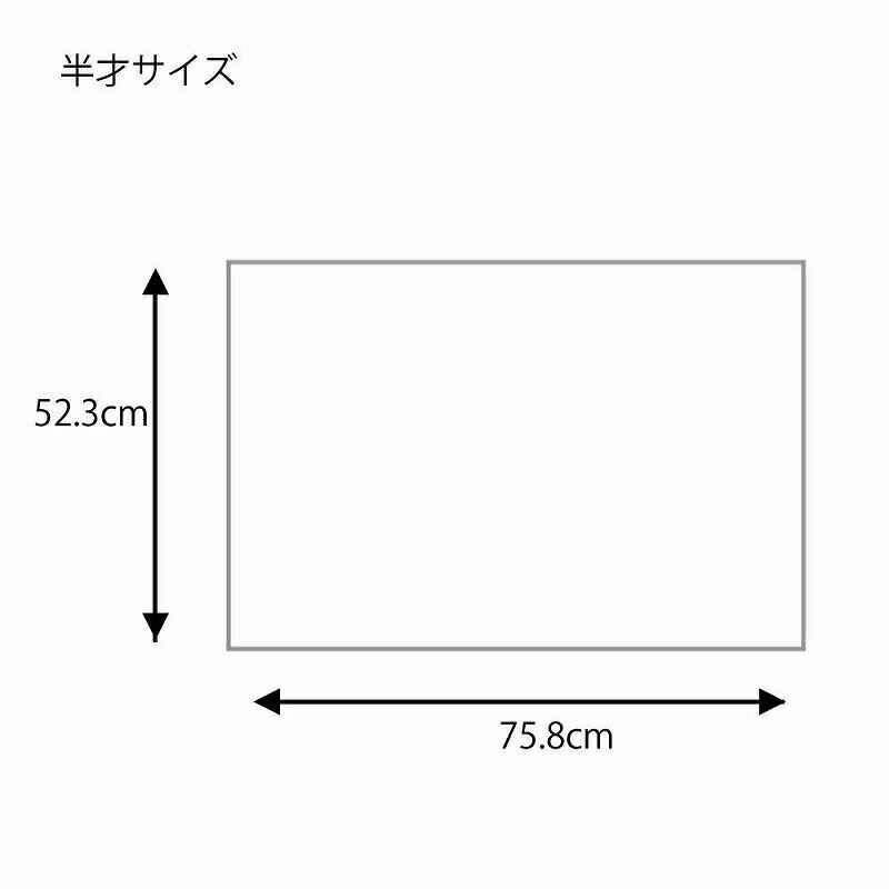 HEIKO 包装紙 半才 フウビ 青 100枚 2