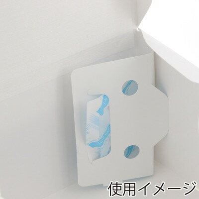 HEIKO 箱 サイドオープンケーキ箱 3号 白 ケーキ6個用 10枚 3