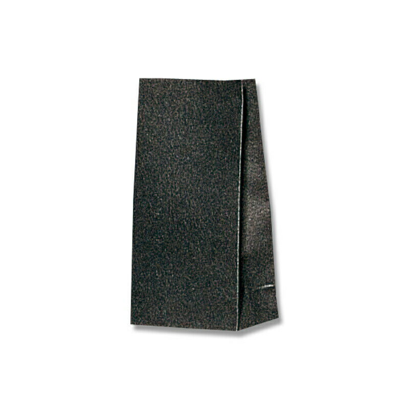 HEIKO 紙袋 ファンシーバッグ S1 黒無地 100枚