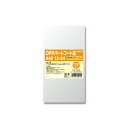 【ネコポス対応/1束まで送料270円】HEIKO ポリ袋 OPPパートコート袋 #40 13-24 100枚