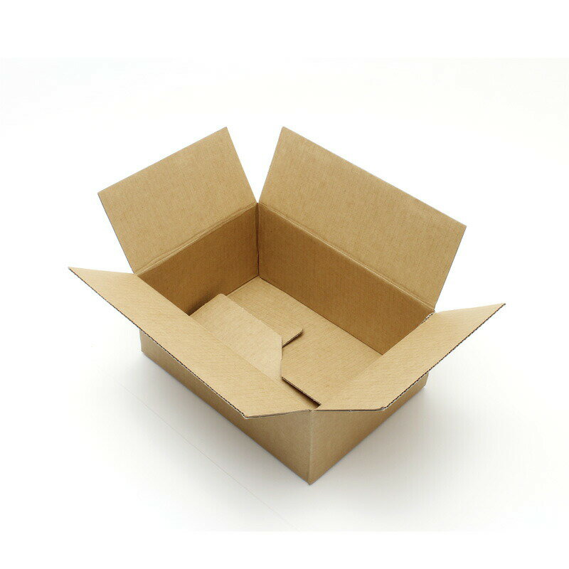 ■サイズ　：270×190×105mm ■素材　：Bフルート ■入り数　：20枚／ケース 箱を広げると自動で底が組み上がるワンタッチ式です。テープ不要で作業性がアップします。箱を広げると自動で底が組み上がるワンタッチ式です！