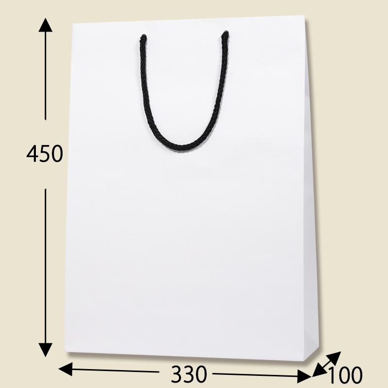 HEIKO 紙袋 ブライトバッグ G2 白MT(マットPP貼り) 10枚