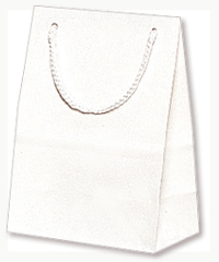 【1束までヤマト運輸宅急便コンパクト対応】HEIKO 紙袋 ブライトバッグ T−4 白 10枚