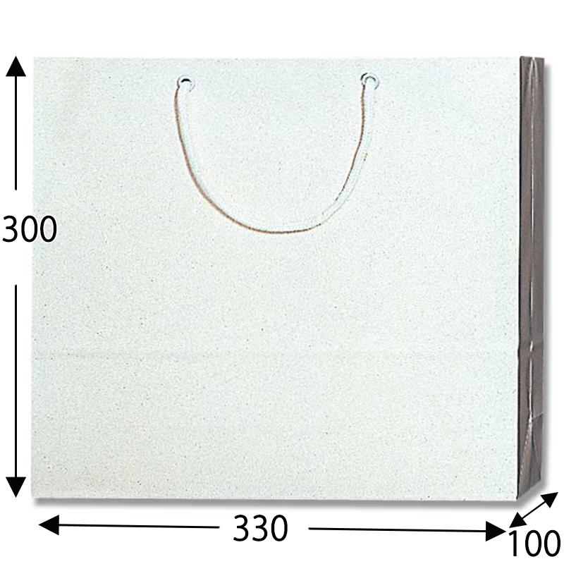 HEIKO 紙袋 ブライトバッグ GM 白 10枚