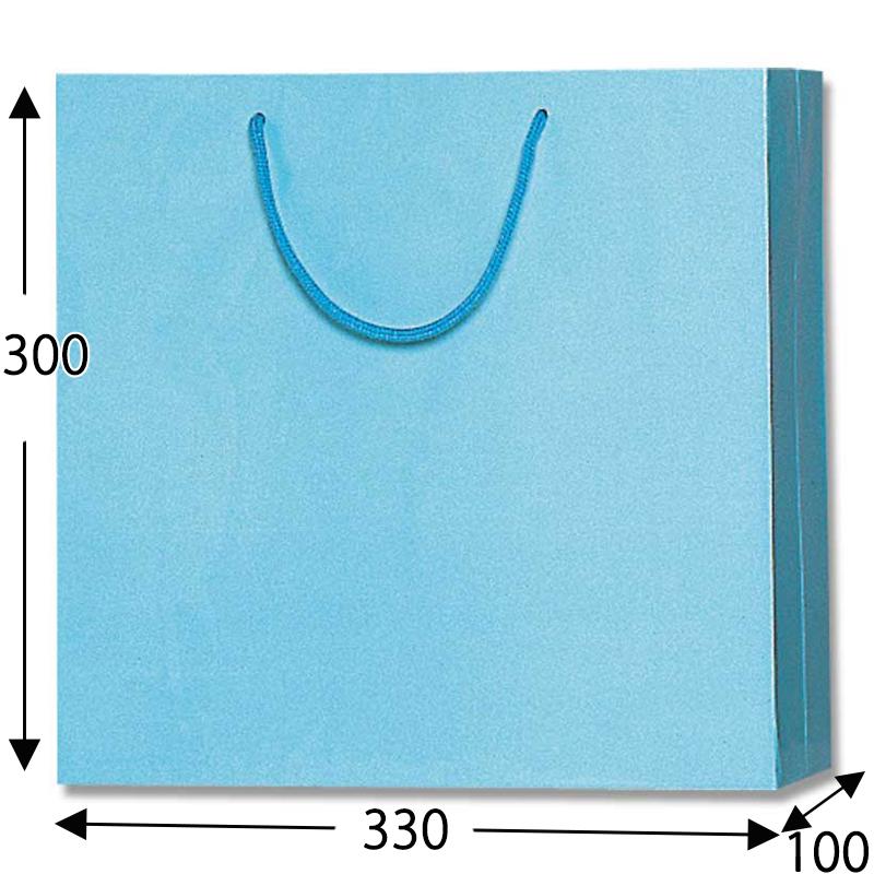 HEIKO 紙袋 ブライトバッグ GM 浅葱 10枚