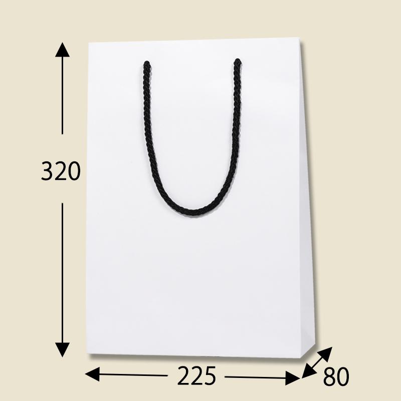 HEIKO 紙袋 ブライトバッグ SWT 白MT(マットPP貼り) 10枚