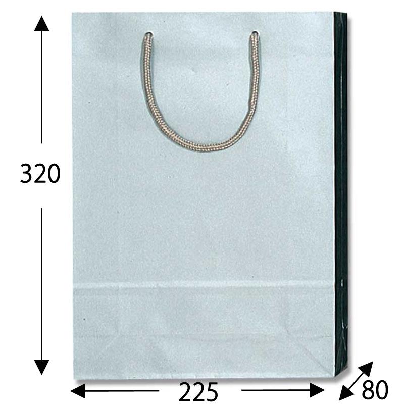 HEIKO 紙袋 ブライトバッグ SWT ギン 10枚