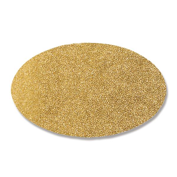 【ネコポス対応/20束まで送料270円】HEIKO ギフトシール オーバル 無地 金 48片