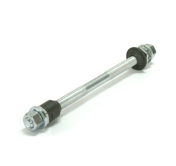 後輪ハブ軸セット3分 3／8x192mm 15mmナット 簡易包装
