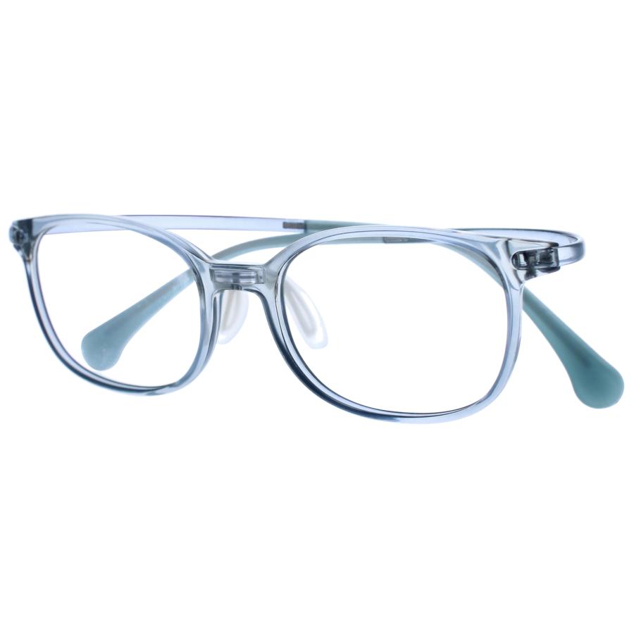 【伊達メガネOK】【レンズ別売】BreeZeye 5324 col.8 キッズメガネ ウルテム ブルー スクエア カジュア..