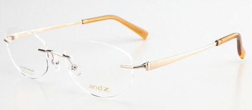 取り寄せ品 ブランドフレーム ANDZ(アンジー) AZ-1039-GP-52 ゴールド 取り寄せ品 ブランドフレーム ANDZ(アンジー) AZ-1039-GP-52 ゴールド