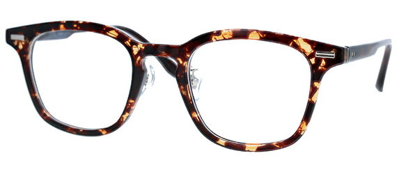 BURBERRY - 【伊達メガネOK】【レンズ別売】E'YES 1327-62-49 デミブラウン アセテート カジュアル ウェリントン フレーム メガネフレーム アイイエス