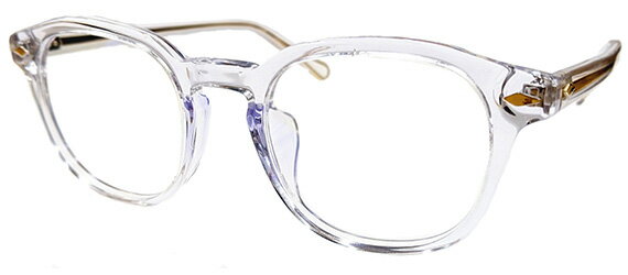 【伊達メガネOK】【レンズ別売】E'YES 1308-2-50 クリア アセテート ウェリントン カジュアル フレーム メガネフレーム アイイエス