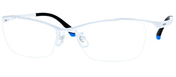 RAY-BAN - 【伊達メガネOK】【レンズ別売】 ENCORE 10168-2-54 パールホワイト ナイロール カジュアル フレーム メガネフレーム アンコール