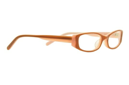 【伊達メガネOK】【レンズ別売】1242 Col6-34 ブラウン×クリア