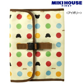 MIKIHOUSE(ミキハウス)★ 【ミキハウスファースト】★BBB★カラフル水玉おむつポーチ