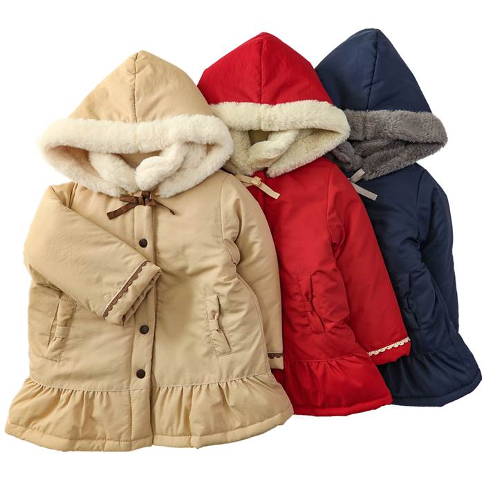 半額処分 定価4290円税込 キムラタン Lily ivory リリーアイボリー コート フリル フード 80 90 95 100 110 120 130cm ...