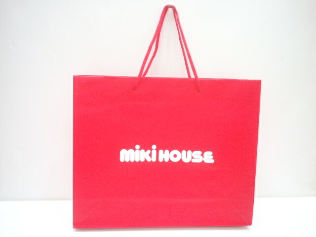 Rakuten - 中 ミキハウス MIKIHOUSE ギフトラッピング プレゼント包装 約32×39×12cm ギフトトートバッグ
