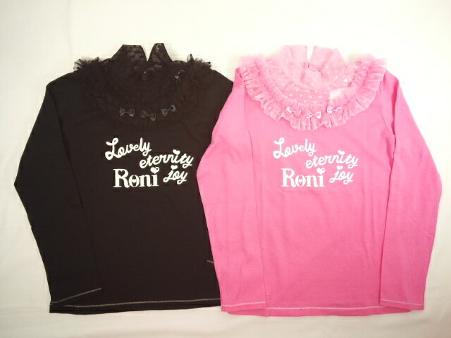 Rakuten - 半額処分 値下げ SALE セール RONI ロニィ 天竺チュールハイネックTシャツ