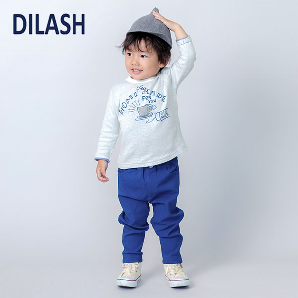 DILASH ディラッシュ スーパーストレッチテーパードパンツ 100 110 120 130 140 150 cm キッズ ジュニア