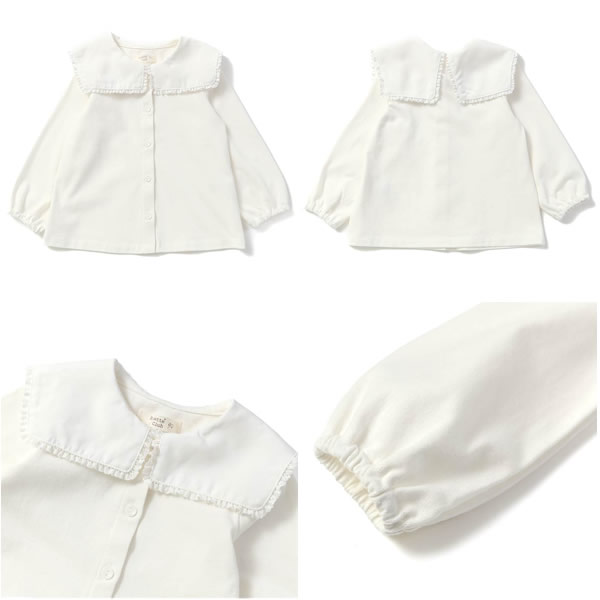 kimuratan キムラタン Biquette Club ビケットクラブ 長袖ブラウス 2022秋 80 90 100 110 120 130 140cm べビー キッズ