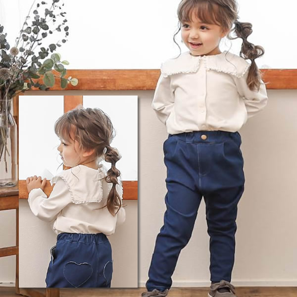 kimuratan キムラタン Biquette Club ビケットクラブ 長袖ブラウス 2022秋 80 90 100 110 120 130 140cm べビー キッズ