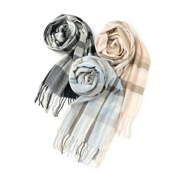 Lovetoxic ラブトキシック チェックマフラー 秋冬 防寒 キッズ ジュニアのサムネイル