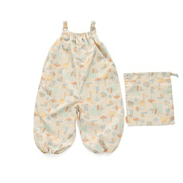 MAKE YOUR DAY メイクユアデイ フィクスラボ 動物総柄食事お砂場着 80-110cm ベビー