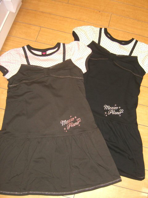 Rakuten - 【さらに値下げしました】メゾJr．★キャミワンピレイヤードワンピース