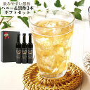 ハニー＆黒酢 3本ギフトセット（1本300ml 5倍濃縮）｜黒酢ドリンク プレゼント ギフト ヘルシー 健康ギフト 飲む酢 飲むお酢 飲みやす..