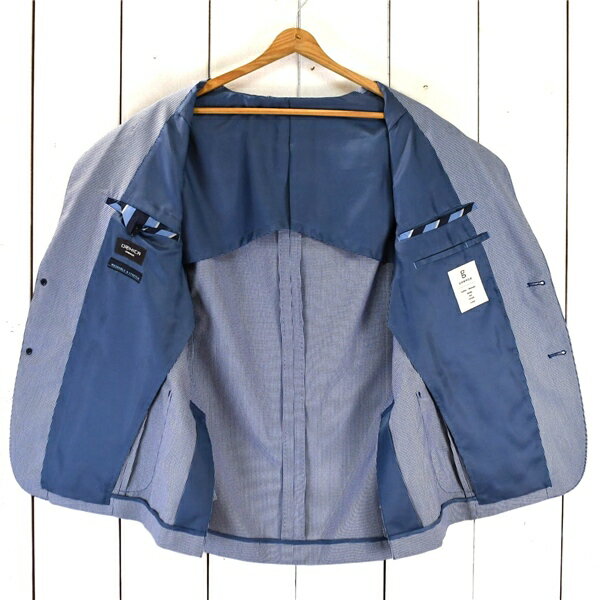 オリヒカ ORIHICA GARAGE 2つボタン シングル ジャケット L ネイビー ネイルヘッド 袖口4つ釦 春夏秋対応 63SPSM807 / 6TC091 【送料無料】【中古】【メンズビジネス】202603 2