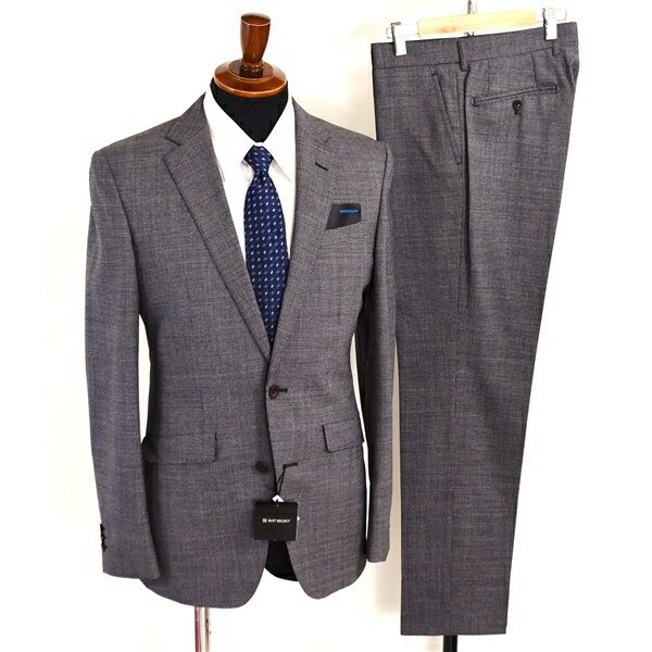 SUIT SELECT 千鳥柄 スーツセットアップ A5 上下セットアップ】千鳥格子ダブルブレストスーツ セットアップ