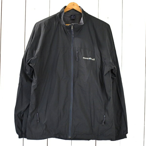 Jacket - 【10％OFF】モンベル mont-bell フルジップアップ ナイロンジャケット L ダークグレー アウトドア 裏地起毛メッシュ ポケッタブル 1106360 / 6TD061 【スーパーSALE】【送料無料】【中古】【メンズビジネス】202604