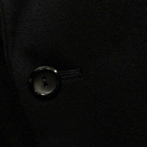 CODE STYLEのNIKKE FORMAL WEAR 白襟3ピース 拝みボタン モーニングコート A4 S ブラック 無地 ワンタック 春秋冬対応 開き見せ C-OS396 6XG062 【送料無料】【中古】【メンズビジネス】202607｜アングル3