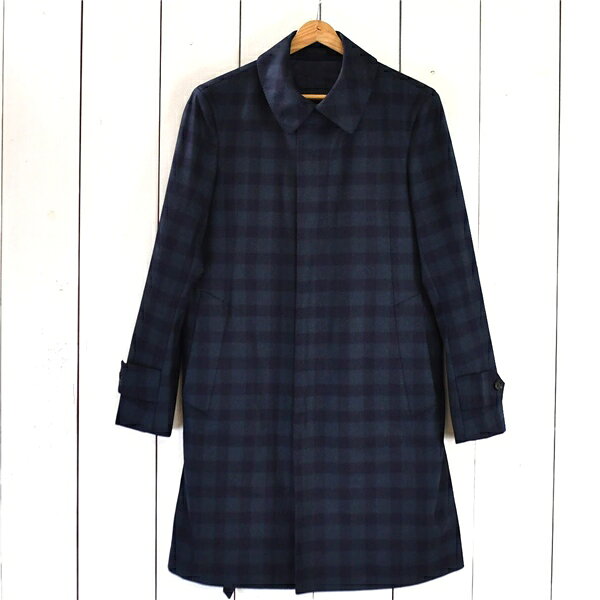 楽天市場】ロロピアーナ ステンカラーコート ネイビーの通販