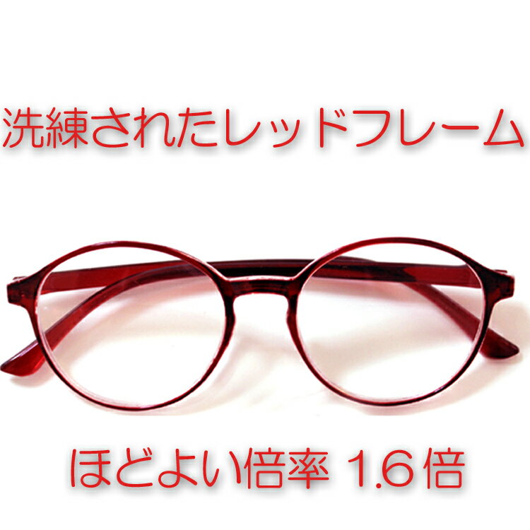 ルーペ メガネ 著名人 博士 学者も愛用 大きく くっきり見える 両手が使える おしゃれな 拡大鏡 細かい作業に最適 おしゃれケース付き 男女兼用 超軽量 1.6倍 全10色