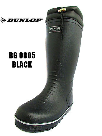 DUNLOP REFINED@_bv@t@Ch BG 0805 BLACK ubNY@j@am@C@EB^[V[Y@CV[Y@E^@Jo[t@h@h@ᓹ@~@ˍށ@~xx@_