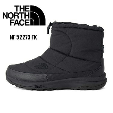 【送料無料】【THE NORTH FACE ザ・ノース・フェイス NF52273 FK】ファイヤーフライブラック×TNFブラック(FK) Nuptse Bootie WP VII Short ヌプシ ブーティ ウォータープルーフ ショート（ユニセックス） 防寒 防水 撥水 ブーツ