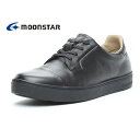 本革 moonstar ムーンスター【gently By WORLD MARCH GE101】BLACK/BK BLACK/ブラック 4Eメンズ 紳士 男性 カ...