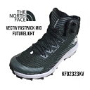 【送料無料】【THE NORTH FACE ザ・ノース・フェイス NF02323 KV】TNFブラック×ヴァナディスグレー(KV)　 VECTIV Fastpack Mid FUTURELIGHT ベクティブ ファストパック ミッド フューチャーライト（メンズ） 軽量防水　山　ハイキング