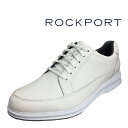 【ROCKPORT ロックポート RPI-CJ1664W】TOTAL MOTION LINKS LACE TO TOE トータルモーション リンクス レース トゥ トゥ ウォータープルーフ WHITE ホワイト本革 メンズ 靴 ゴルフ スパイクレス シューズ 防水 防風 街歩き