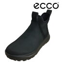 【ECCO SOLICE 】エコー 420193 02001 ブラック レディース ショートブーツ ウィンターブーツ ヌバックレザー GORE-TEX 防水 防...