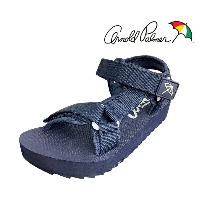 Rakuten - 【Arnold Palmer　アーノルドパーマー　AN5601　NAVY】　キッズ サンダル　カジュアル　レジャー　マジックベルト　夏　軽量