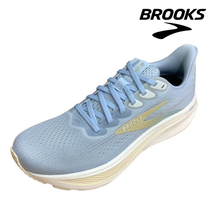人気商品!! 【BROOKS ブルックス Ghost17 ゴースト17 BRW4312 SKY Skyway/Coconut/Sand 】 レディース ウォーキング スポーツ ランニング ジョギング ジム 通学 スニーカー