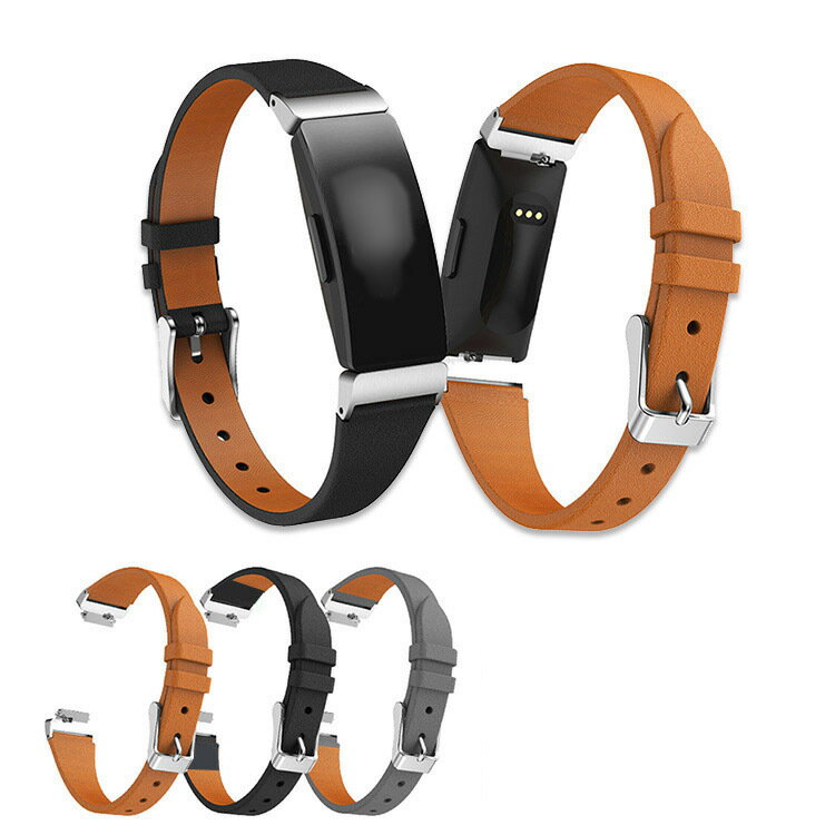 Fitbit Inspire2/Ace2 交換バンド PUレザー 本革調 レザーベルト Fitbit Inspire 2 交換リストバンド おすすめ