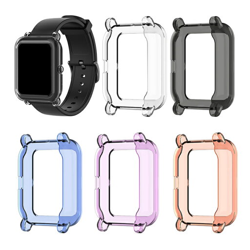 Amazfit Bip U/Amazfit Bip U Pro クリアケース/カバー 保護ケース カバー ソフトTPU プロテクターカバー 耐衝撃 ソフトケース 液晶面保護無し Amazfit Bip U/Amazfit Bip U Pro クリアケース/カバー 保護ケース カバー ソフトTPU プロテクターカバー 耐衝撃 ソフトケース 液晶面保護無し
