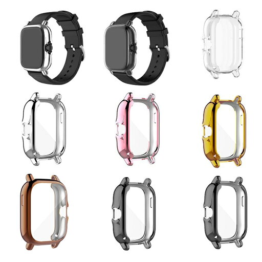 Amazfit GTS 2/2e メッキ ケース/カバー 保護ケース カバー ソフト TPU メッキ プロテクターカバー 耐衝撃 ソフトカバー Amazfit GTS 2/2e メッキ ケース/カバー 保護ケース カバー ソフト TPU メッキ プロテクターカバー 耐衝撃 ソフトカバー